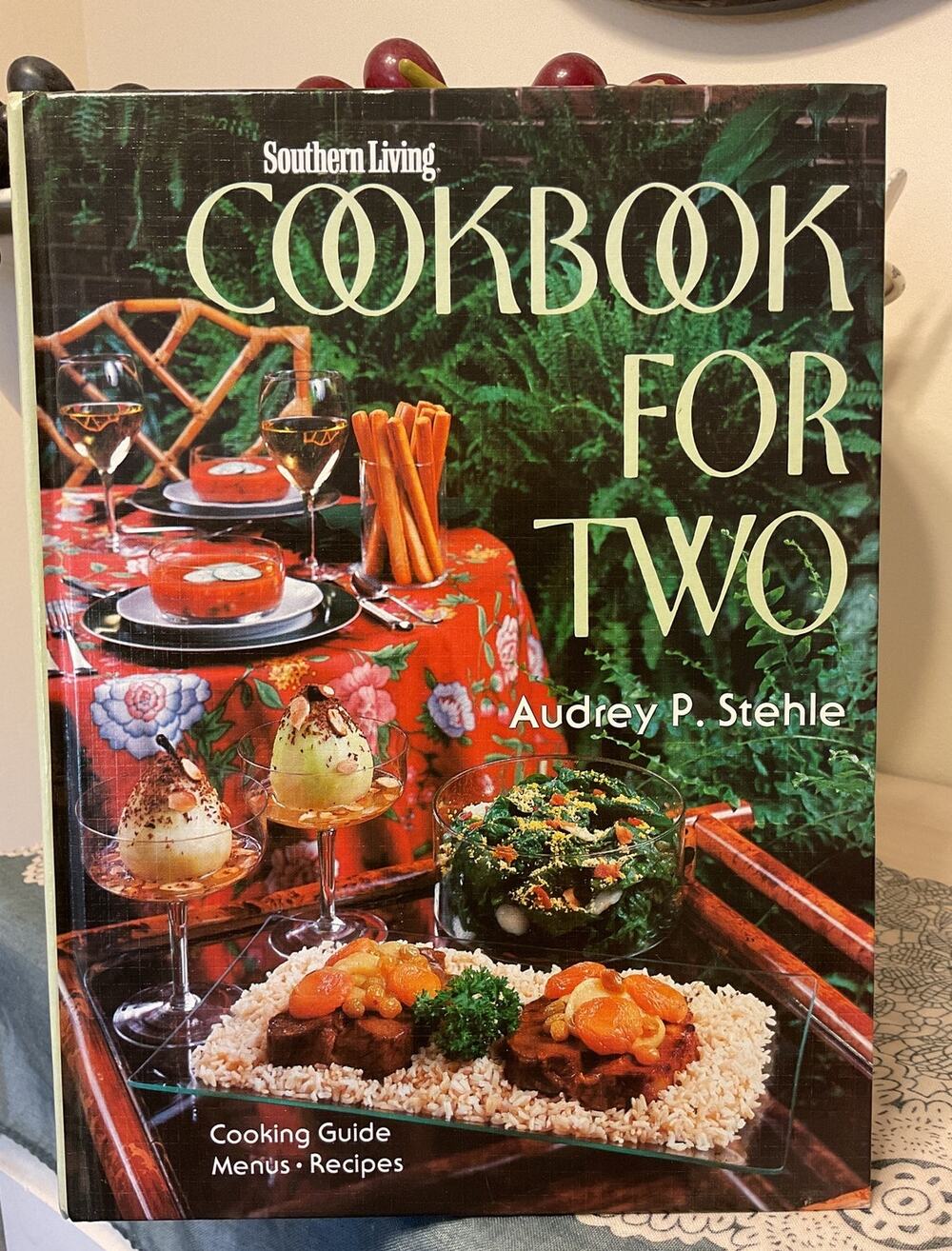 1981 SouthernLiving Vintage Cookbook For Two by Audrey P. Stehle
